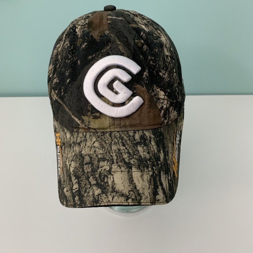 Cleveland Golf Camo Baseball Cap Hat Adjustable HiBone Camouflage EC